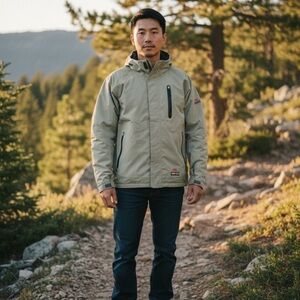 Marker Men's Light Gray Performance Jacket